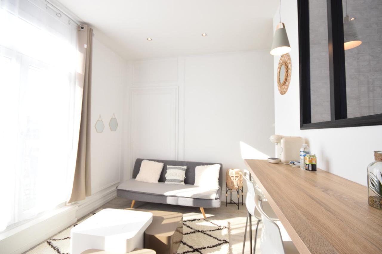Chic Appart Design - Hyper Centre - Tramway - Free Wifi - Lerelaisdodile12 발랑시엔 외부 사진